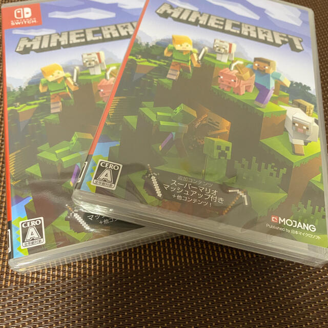 二本セット 新品未開封 Minecraft Nintendo Switch版 - 家庭用ゲームソフト