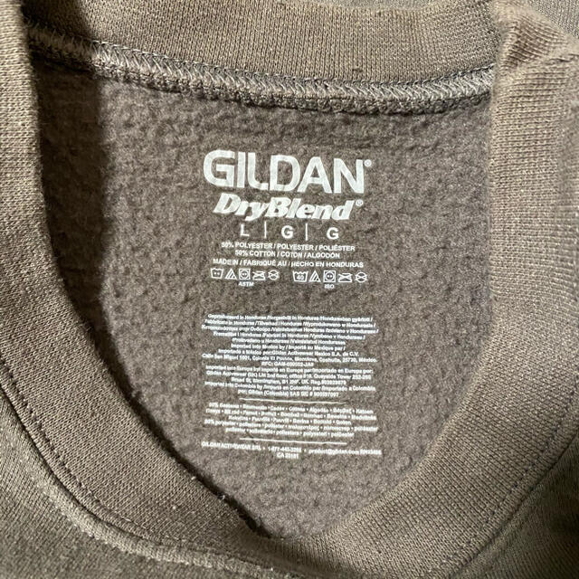 GILDAN(ギルタン)の90s 古着 ギルダン  スウェット 両面プリント ビッグシルエット ゆるだぼ メンズのトップス(スウェット)の商品写真