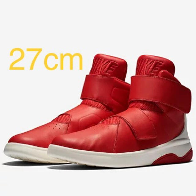 red希少 NIKE MARXMAN university red  27cm