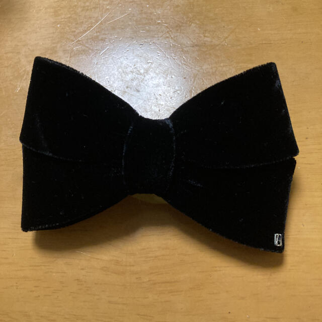 Alexandre de Paris ベロア リボンバレッタ ブラック 非売品