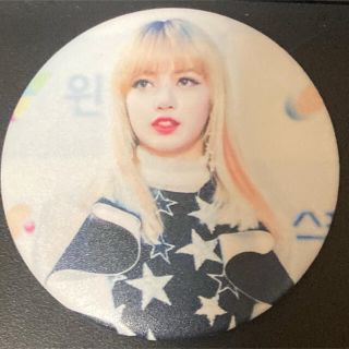 BLACKPINK LISA 缶バッジ(アイドルグッズ)