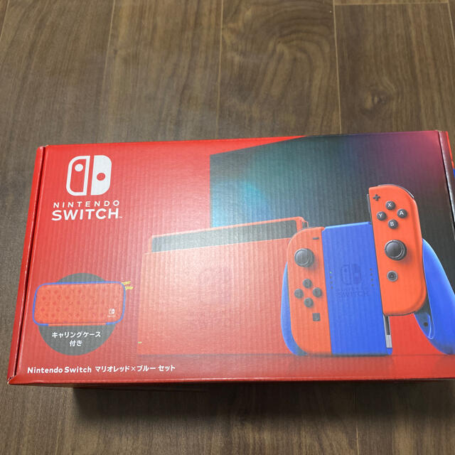 【新品未開封】Nintendo Switch 本体 マリオレッド×ブルー