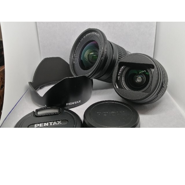 PENTAX(ペンタックス)のfr06733様専用です!ペンタックスレンズセット12-24mmとHD18-50 スマホ/家電/カメラのカメラ(レンズ(ズーム))の商品写真