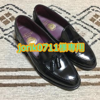 チーニー(CHEANEY)の［美品］チーニー　ハリー　タッセルローファー　7.5 ポリッシュドレザー(ドレス/ビジネス)