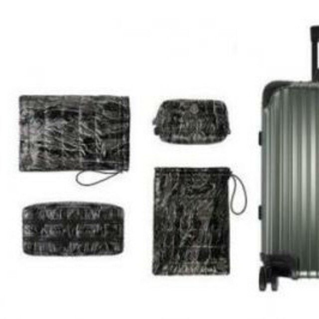 完売 未使用 RIMOWA  モンクレール Topas Stealth  ポーチ