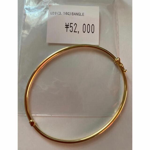 18K Bangle 18金バングル レディースのアクセサリー(ブレスレット/バングル)の商品写真