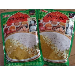 いなばレトルトグリーンカレー2個(レトルト食品)