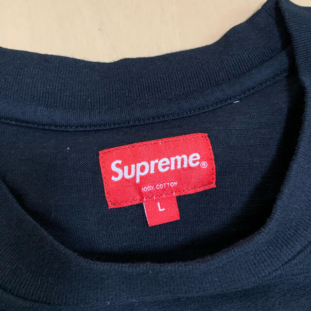 Supreme L/S Pocket Tee シュプリーム L 黒 ロンT 1