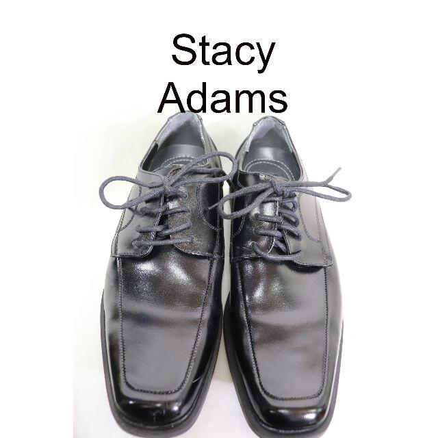 匿名即日発可！Stacy Adams 20117ドレスシューズ/ブラック美品2