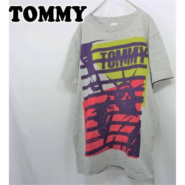 TOMMY(トミー)のTOMMY 　Tシャツ グレー メンズのトップス(Tシャツ/カットソー(半袖/袖なし))の商品写真