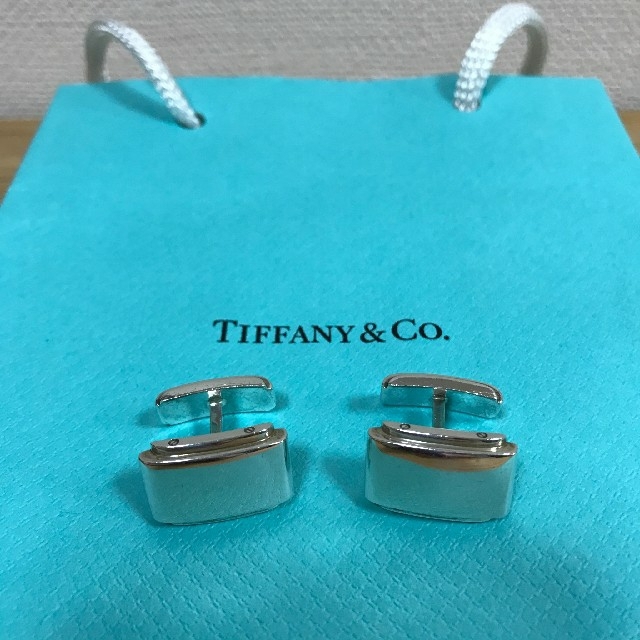 【ティファニー】Metropolis Sterling Cufflinks