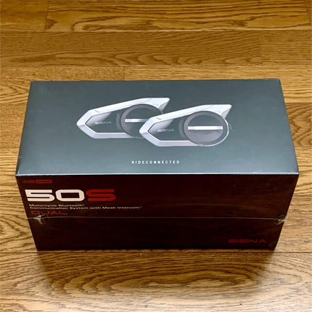 【新品未使用】SENA 50S 1セット 最新ファームウェア 日本語設定済