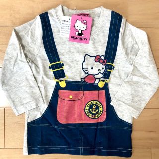 サンリオ(サンリオ)のハローキティ ロンT 長袖Tシャツ 80cm キッズ 女の子☆新品未使用(Ｔシャツ)