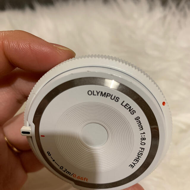 OLYMPUS フィッシュアイボリーキャップレンズ9mm1:8.0FISHEYE 2