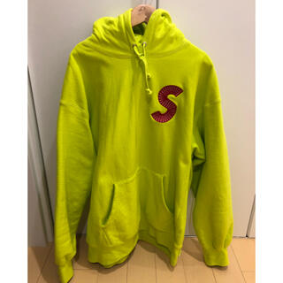 シュプリーム(Supreme)のsupreme hooded sweatshirt sロゴ(パーカー)