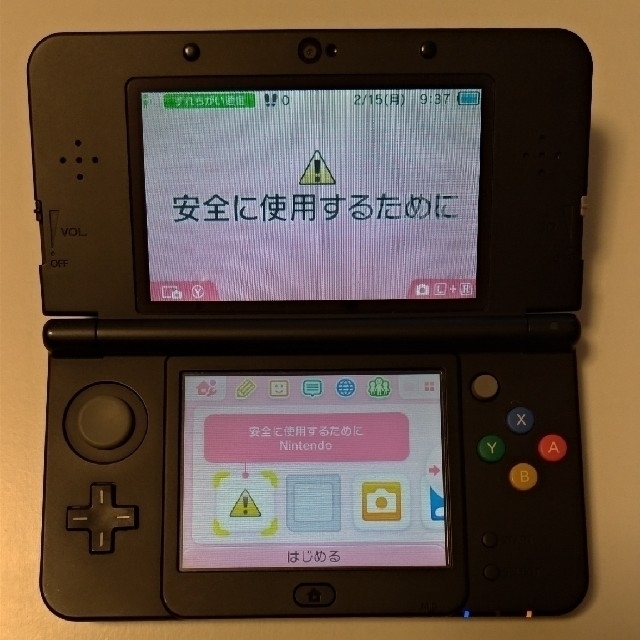 ニンテンドー3DS(ニンテンドー3DS)のNew Nintendo 3DS NEW ニンテンドー 本体 ブラック エンタメ/ホビーのゲームソフト/ゲーム機本体(携帯用ゲーム機本体)の商品写真