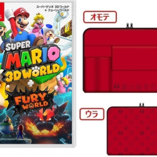 ニンテンドースイッチ(Nintendo Switch)のスーパーマリオ 3dワールド + フューリーワールド 特典付き(家庭用ゲームソフト)