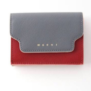 マルニ(Marni)のMARNI マルニ 正規品 新品 ミニウォレットマルチ　レディース三つ折り財布(財布)