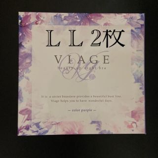 Viage ビアージュ　ナイトブラ  ＬＬ　2枚セット(ブラ)