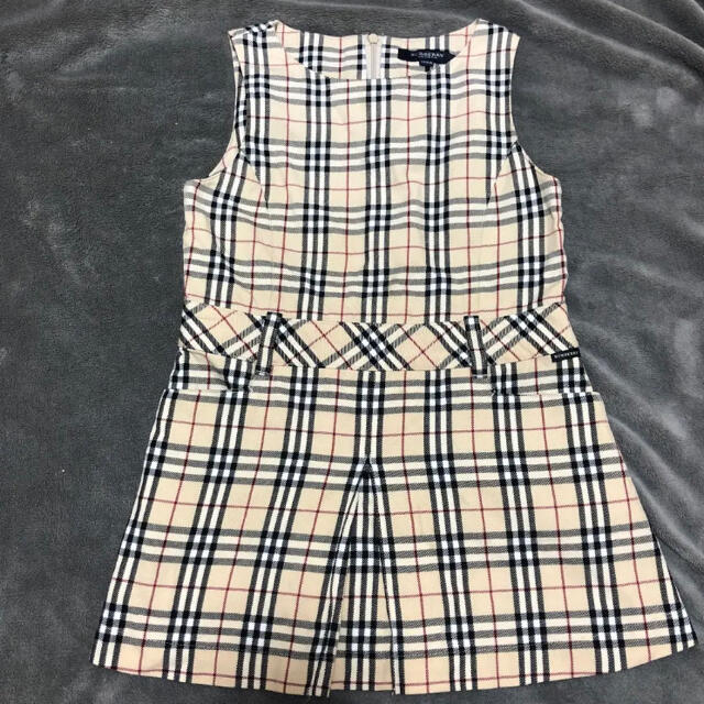 BURBERRY(バーバリー)のバーバリー　ノバチェックワンピース110 キッズ/ベビー/マタニティのキッズ服女の子用(90cm~)(ワンピース)の商品写真