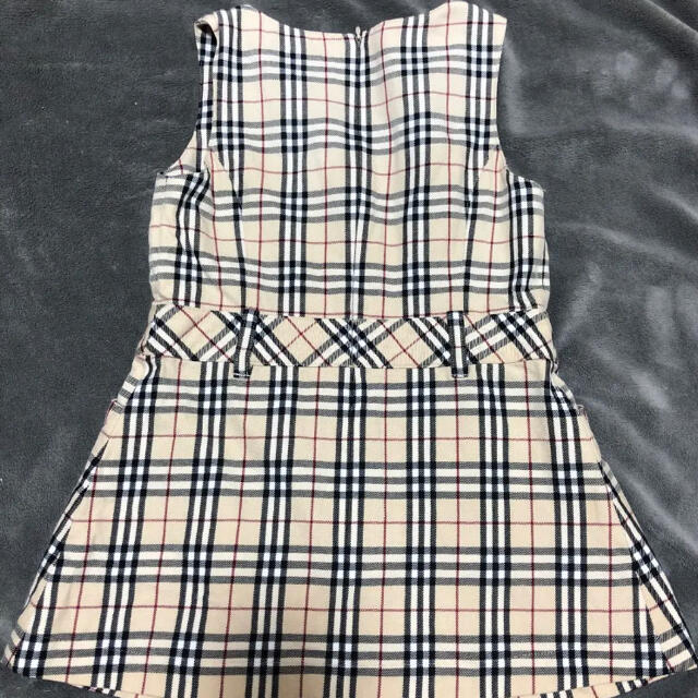 BURBERRY(バーバリー)のバーバリー　ノバチェックワンピース110 キッズ/ベビー/マタニティのキッズ服女の子用(90cm~)(ワンピース)の商品写真