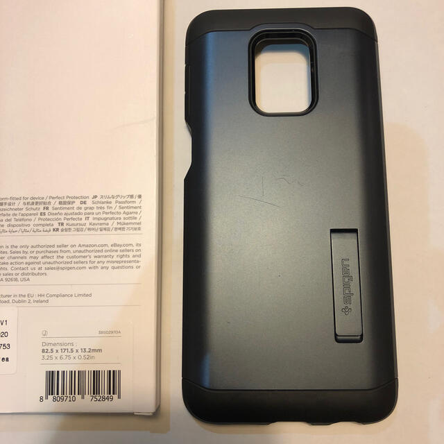 Spigen(シュピゲン)のXiaomi Redmi Note 9S ケース スマホ/家電/カメラのスマホアクセサリー(Androidケース)の商品写真