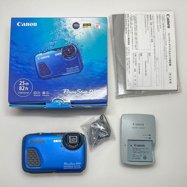 Canon - Canon PowerShot D30 アウトドア カメラ 防水 耐衝撃の通販 by