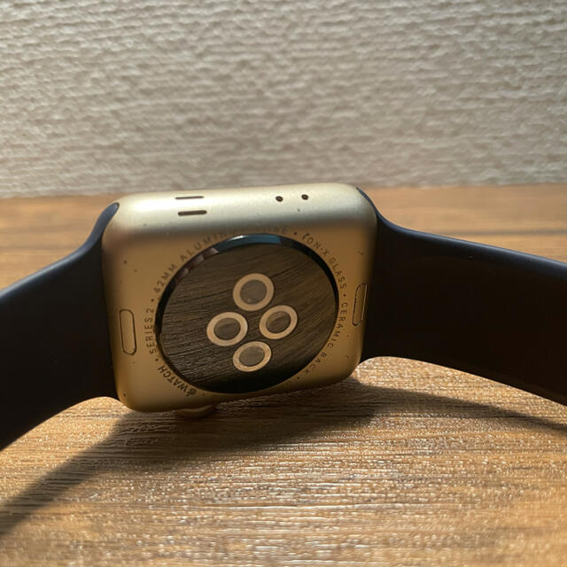 【42mm】ゴールド Apple Watch series2 アルミケース