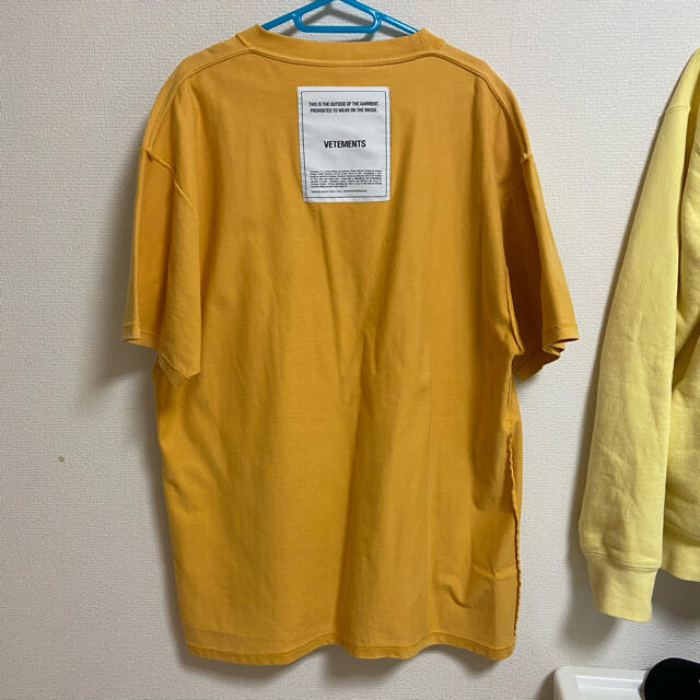 確実正規品 VETEMENTS INSIDEOUT Tシャツ