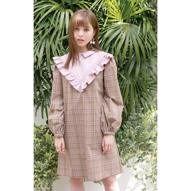 MILK PINK tippet ワンピース