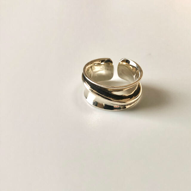 シルバー925 リング　指輪　太幅リング　レディース　メンズ レディースのアクセサリー(リング(指輪))の商品写真