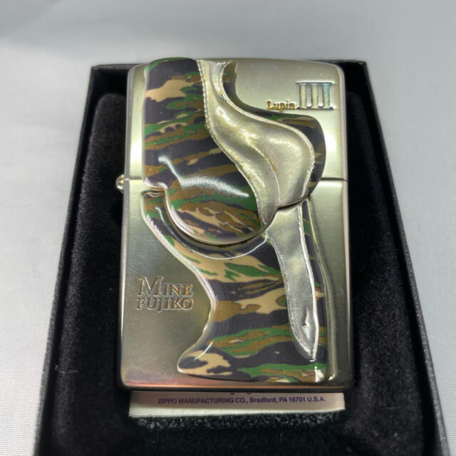 サンプル品　ルパン三世　ジッポーライター 不二子 バストアップ ZIPPO メンズのファッション小物(タバコグッズ)の商品写真