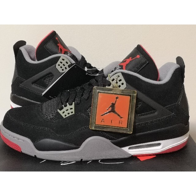 【30cm】新品未使用 NIKE AIR JORDAN 4 RETRO BRED