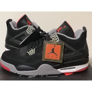 ナイキ(NIKE)の【30cm】新品未使用 NIKE AIR JORDAN 4 RETRO BRED(スニーカー)