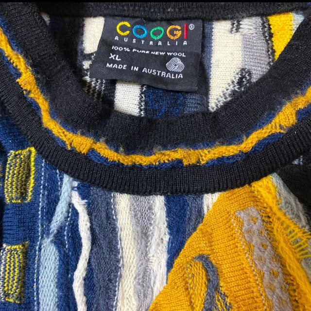 COOGI(クージー)のクージー ニット COOGI 良配色 レア メンズのトップス(ニット/セーター)の商品写真