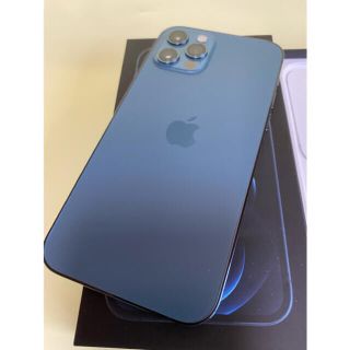 アイフォーン(iPhone)のSIMフリー　iPhone 12 Pro 256G ブルー(スマートフォン本体)