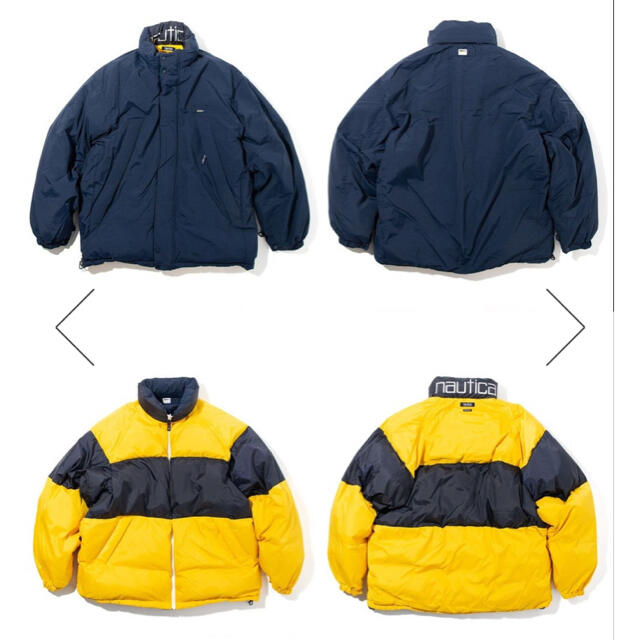 NAUTICA(ノーティカ)のNAUTICA “TOO BIG” REVERSIBLE DOWN JACKET メンズのジャケット/アウター(ダウンジャケット)の商品写真