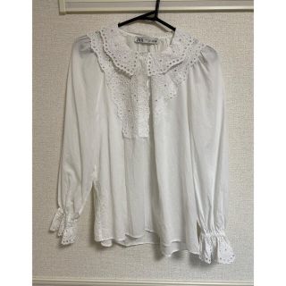 ザラ(ZARA)のZARA レースブラウス(シャツ/ブラウス(長袖/七分))