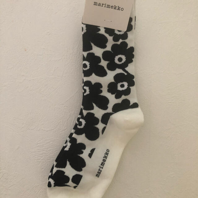 marimekko(マリメッコ)のマリメッコ marimekko 靴下 ソックス  北欧 ウニッコ レディースのレッグウェア(ソックス)の商品写真