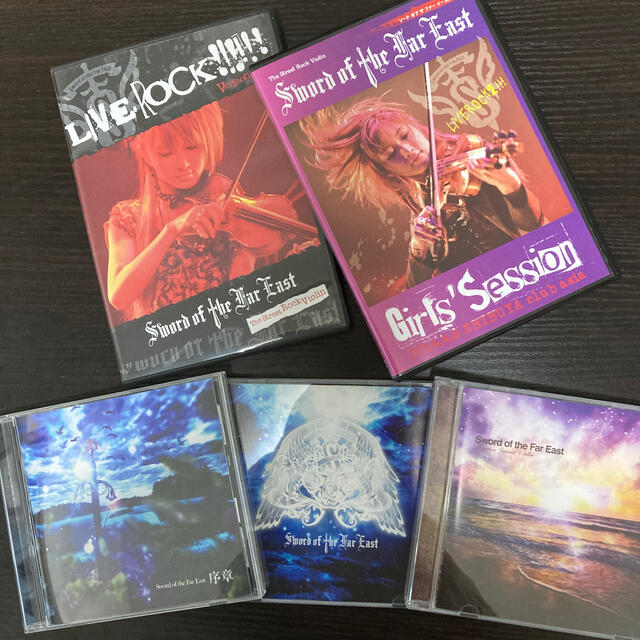 Sword of the Far East(AYASA)CD3,DVD2 セット