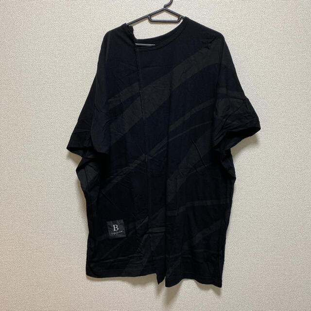 Yohji Yamamoto(ヨウジヤマモト)のB yohji yamamoto スパイラルプリントカットソー メンズのトップス(Tシャツ/カットソー(半袖/袖なし))の商品写真