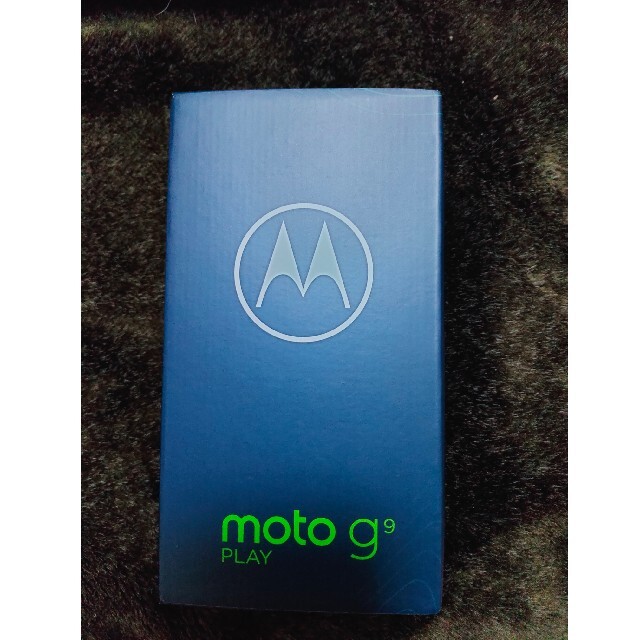 モトローラ Motorola  　moto g9 play　サファイアブルー