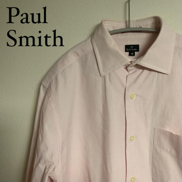 Paul Smith(ポールスミス)のPS Paul Smith ポールスミス　メンズ　シャツ　ピンク　ドット　花柄 メンズのトップス(シャツ)の商品写真