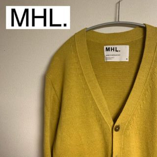 マーガレットハウエル(MARGARET HOWELL)のNHL. マーガレットハウエル　カーディガン　マスタード　からし色　サイズM(カーディガン)