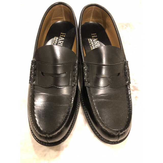 HARUTA(ハルタ)のtomorinrin様専用　ハルタローファー25.5黒 レディースの靴/シューズ(ローファー/革靴)の商品写真
