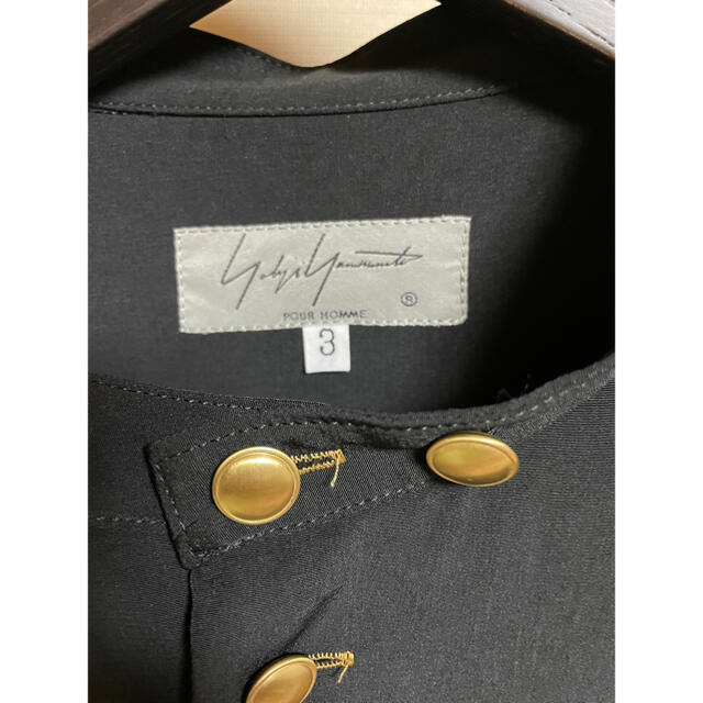 Yohji Yamamoto - ヨウジヤマモト 19AW 金ボタン シャツの通販 by K's Yohji Yamamoto - ヨウジヤマモト 19AW 金ボタン シャツの通販 by K's
