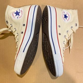 コンバース(CONVERSE)のコンバース CANVAS ALL STAR HI ホワイト 23.5cm(スニーカー)