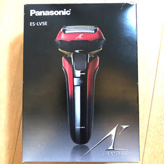 パナソニック(Panasonic)のPanasonic ラムダッシュ　5枚刃　ES-LV5E  赤　新品　未使用(メンズシェーバー)