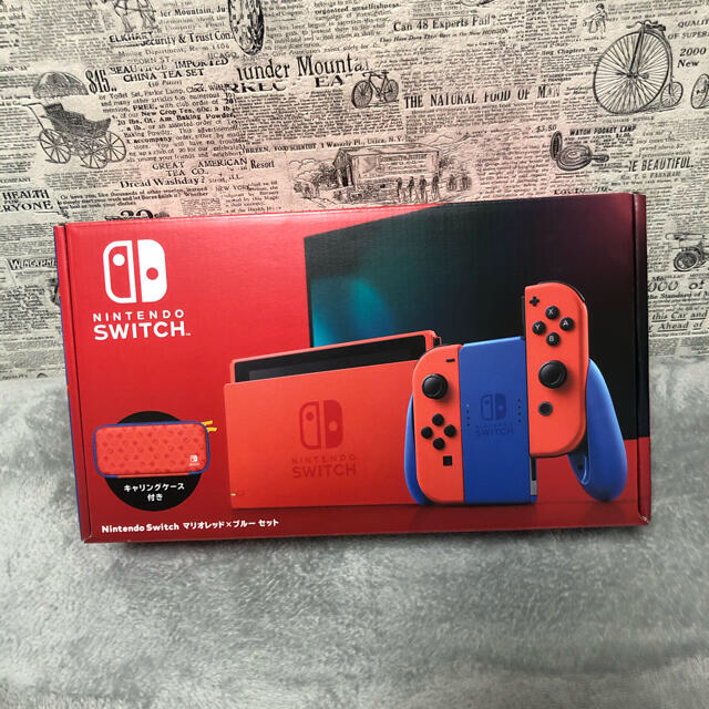 Nintendo Switch マリオレッド✖️ブルーセット