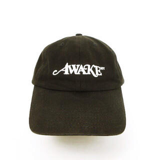 アウェイク(AWAKE)のawake アウェイク　キャップ 帽子 ブラック(キャップ)